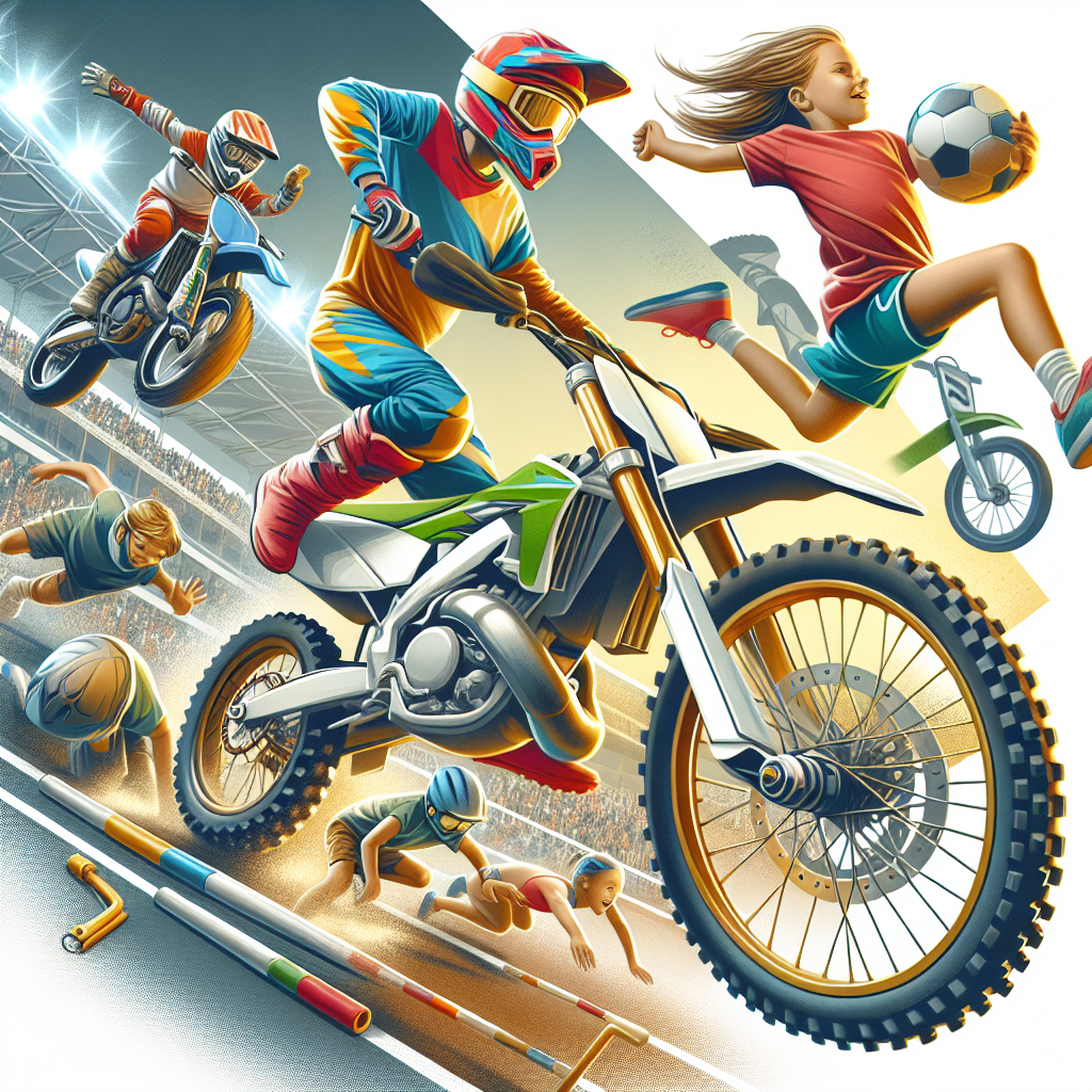 Sportowe Emocje na Warmii i Mazurach: Motocross i Lekkoatletyka Dziecięca