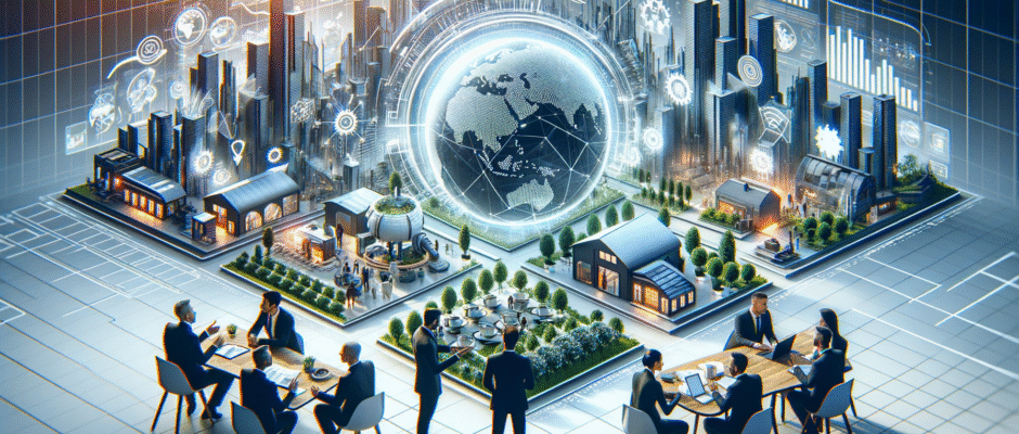 Widok na malownicze jeziora i lasy Warmii i Mazur, symbolizujące biznesowe możliwości regionu w 2025 roku.